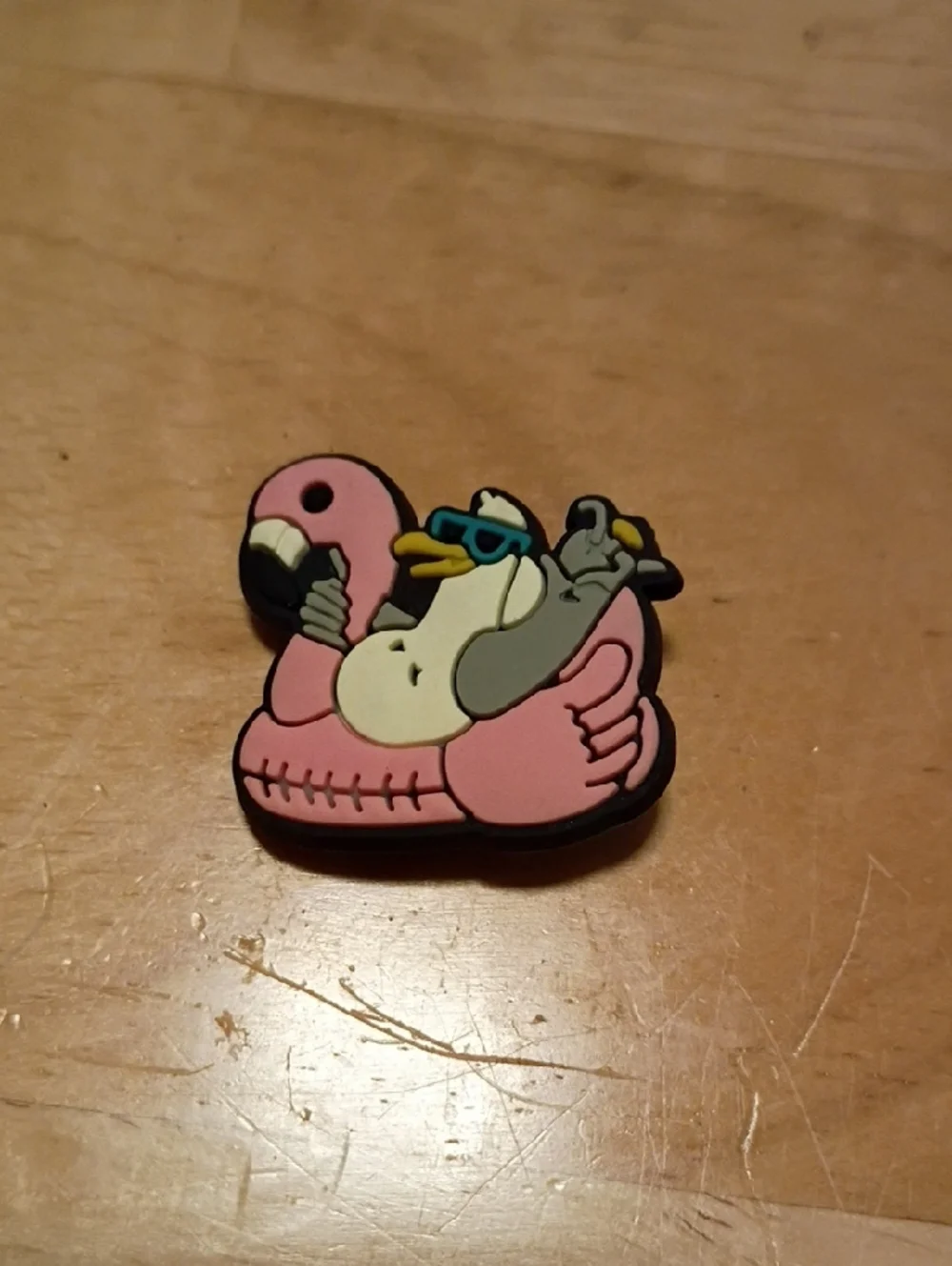 10 for $10 Jibbitz Croc Charms - Seagull On Flamingo Floaty - New Shoe Charms
